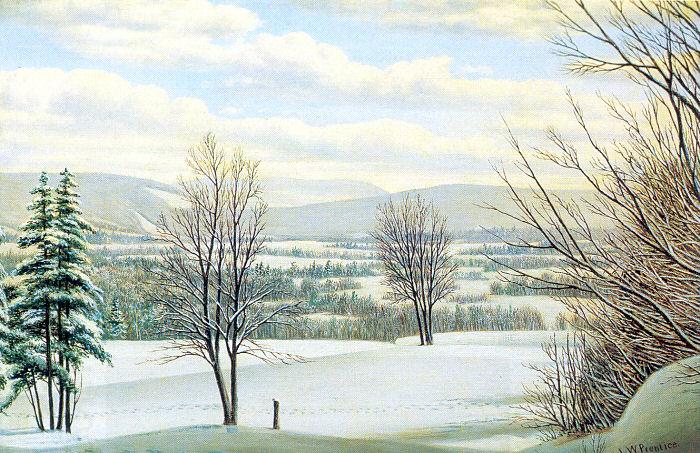 Prentice, Levi Wells Near Lake Placid, Andirondack Mountains, New York China oil painting art